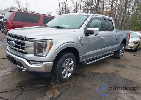2022 Ford F-150 Lariat from USA, damaged, VIN 1FTFW1E83NKD97941